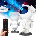 LED RGB projektor LED/5W/5V astronaut + daljinski upravljač