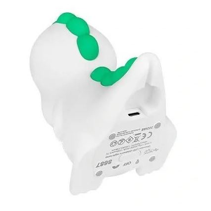 LED RGBW Podesivo punjivo dječje noćno svjetlo LED/2,5W/5V 3000K 1200 mAh dinosaurus