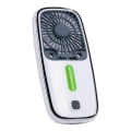 LED RGB punjivi džepni ventilator s efektom maglice 3,7V 1200 mAh