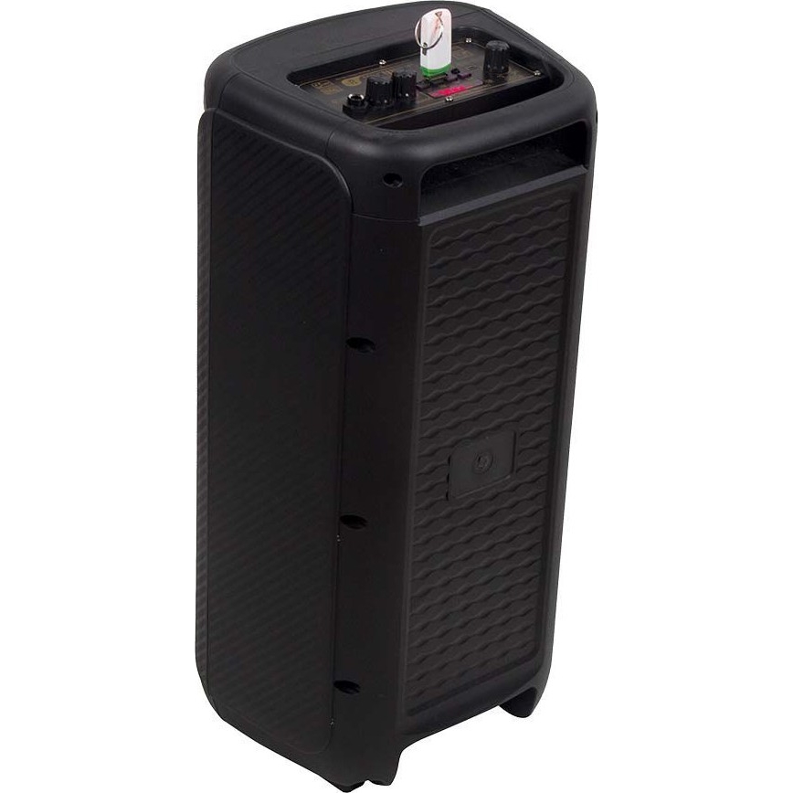 LED RGB Punjivi zvučnik s mikrofonom 400W/2400 mAh + daljinski upravljač