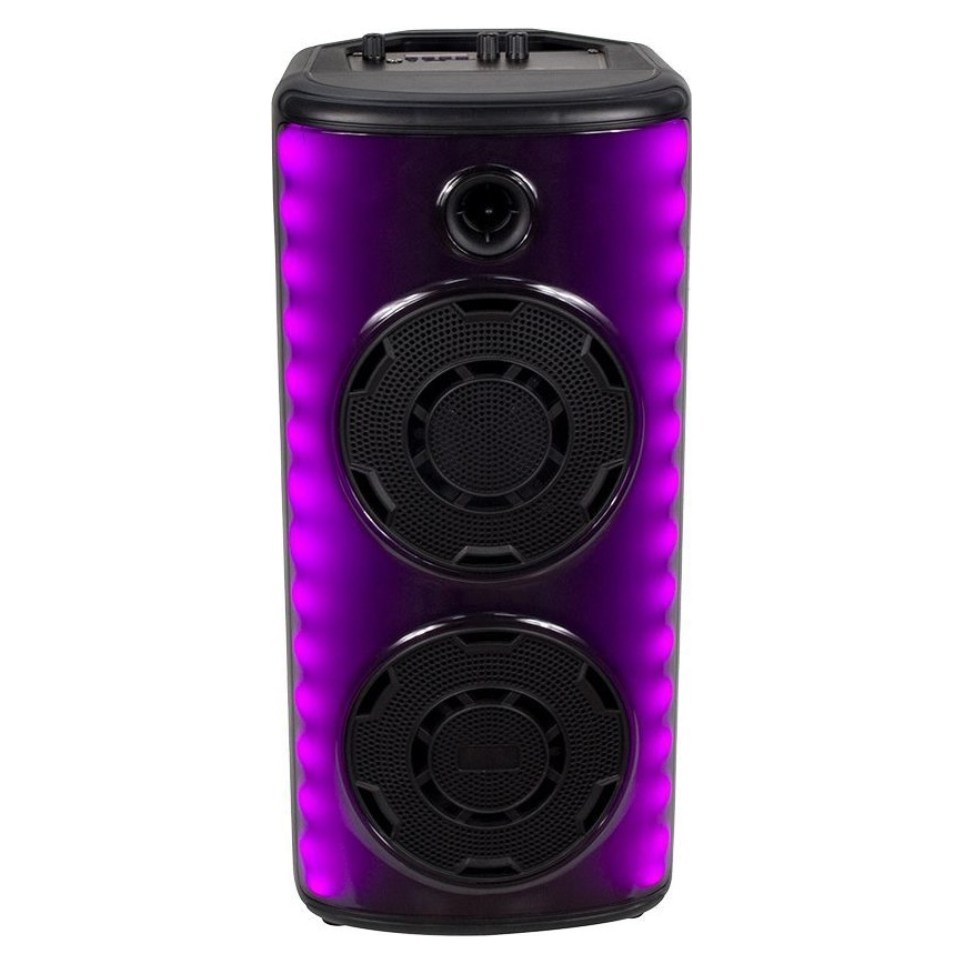 LED RGB Punjivi zvučnik s mikrofonom 600W/2400 mAh + daljinski upravljač
