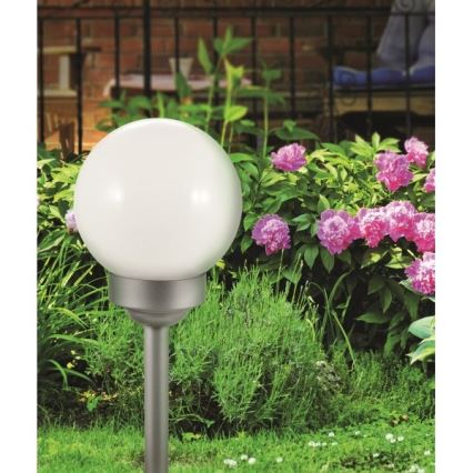 LED RGB Solarna lampa BALL LED/0,2W/AA 1,2V/600mAh IP44