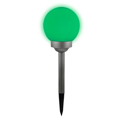 LED RGB Solarna lampa BALL LED/0,2W/AA 1,2V/600mAh IP44