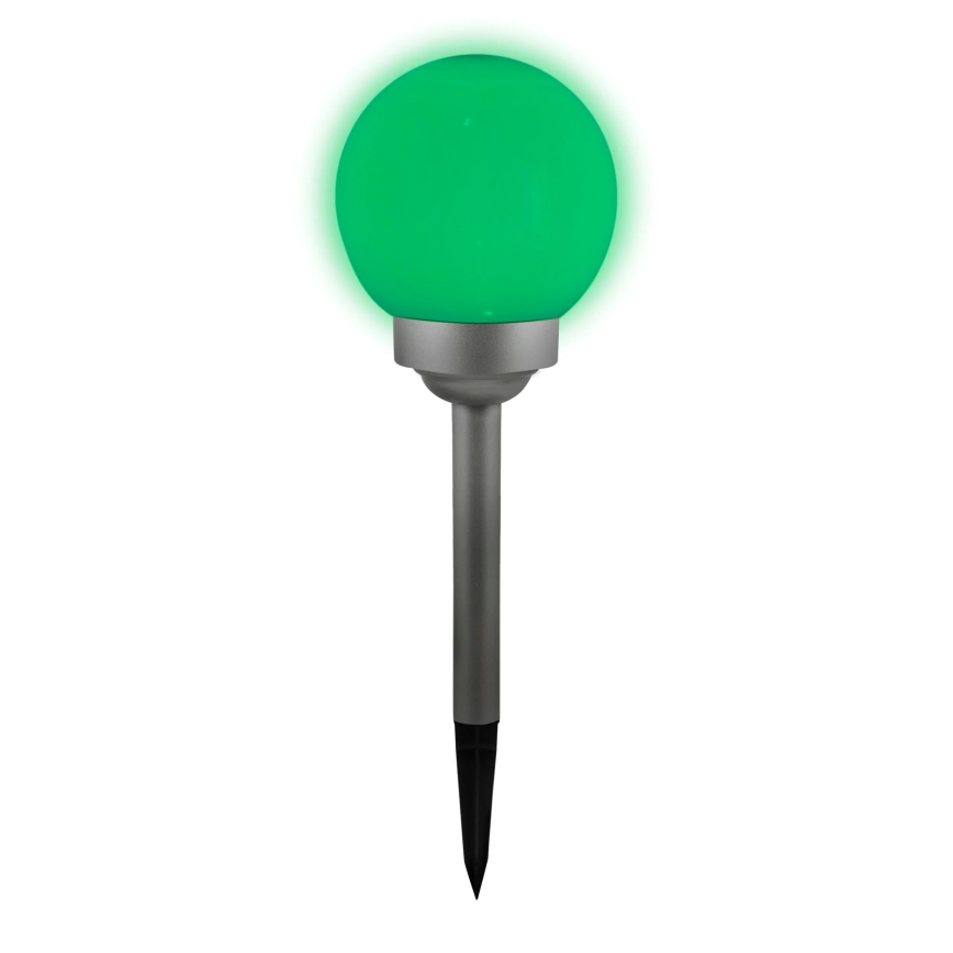 LED RGB Solarna lampa BALL LED/0,2W/AA 1,2V/600mAh IP44