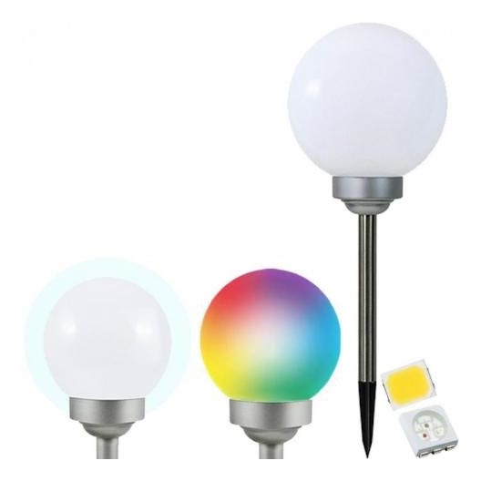 LED RGB Solarna lampa LED/0,2W/1,2V 600 mAh IP44