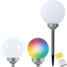 LED RGB Solarna lampa LED-RGB/0,2W/AA 1,2V/600mAh IP44