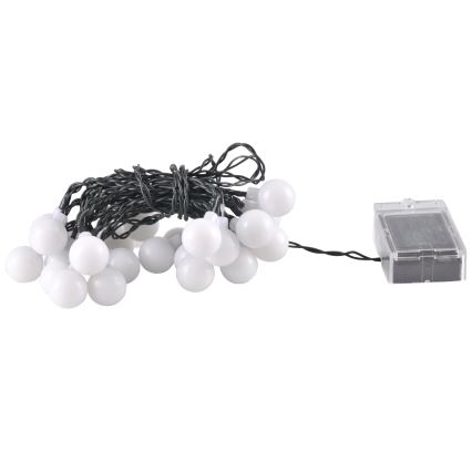 LED RGB Solarni lanac PARTY 30xLED/1,2V 400 mAh 3,9 m IP44