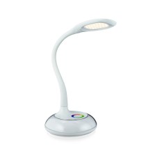LED RGB Stolna lampa COSMOS 6,5W/230V bijela