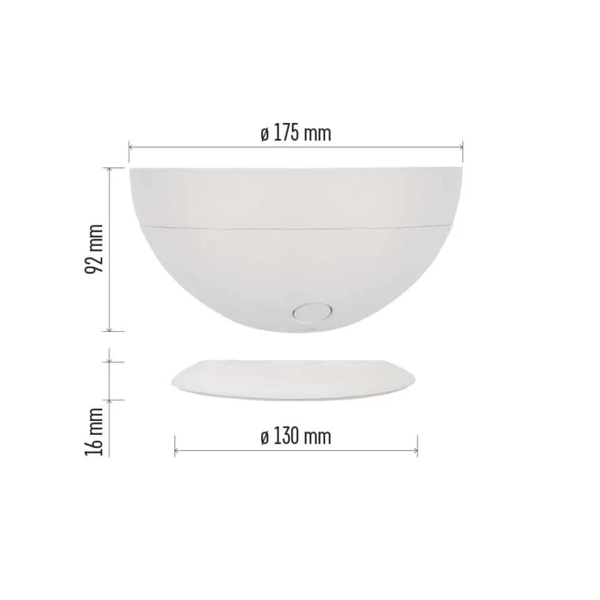 LED RGB Dimmabilna stolna lampa GoSmart LED/7W/230V Wi-Fi bijela