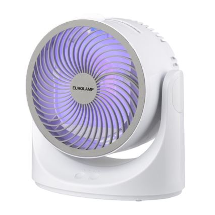 LED RGB Stolni ventilator 10W/5V, Ø 18,5 cm