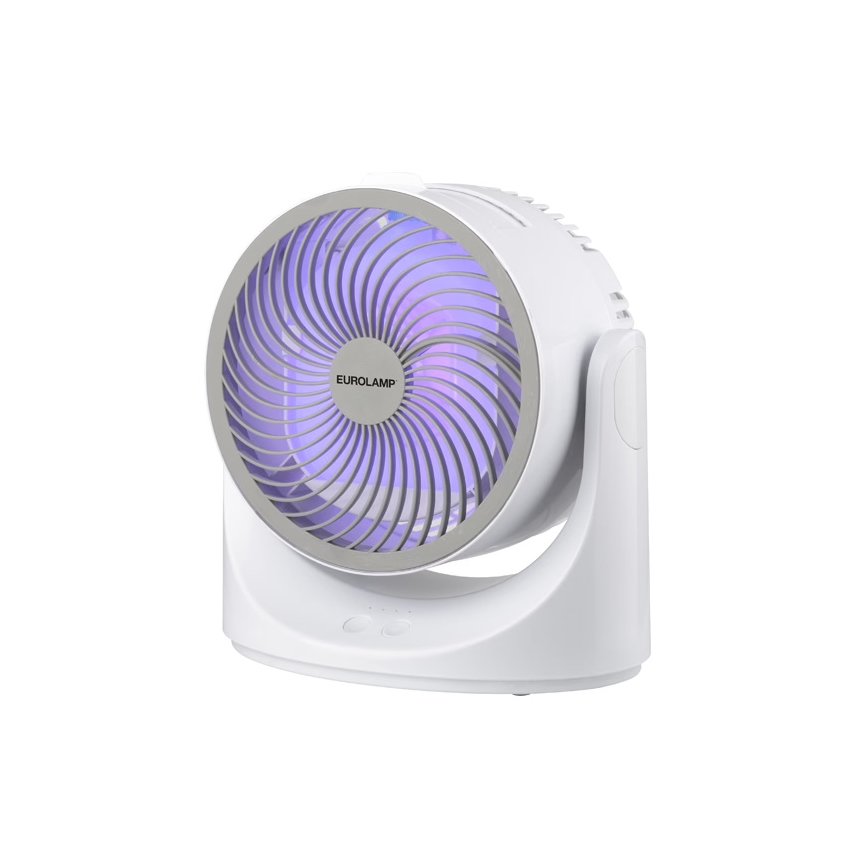 LED RGB Stolni ventilator 10W/5V, Ø 18,5 cm