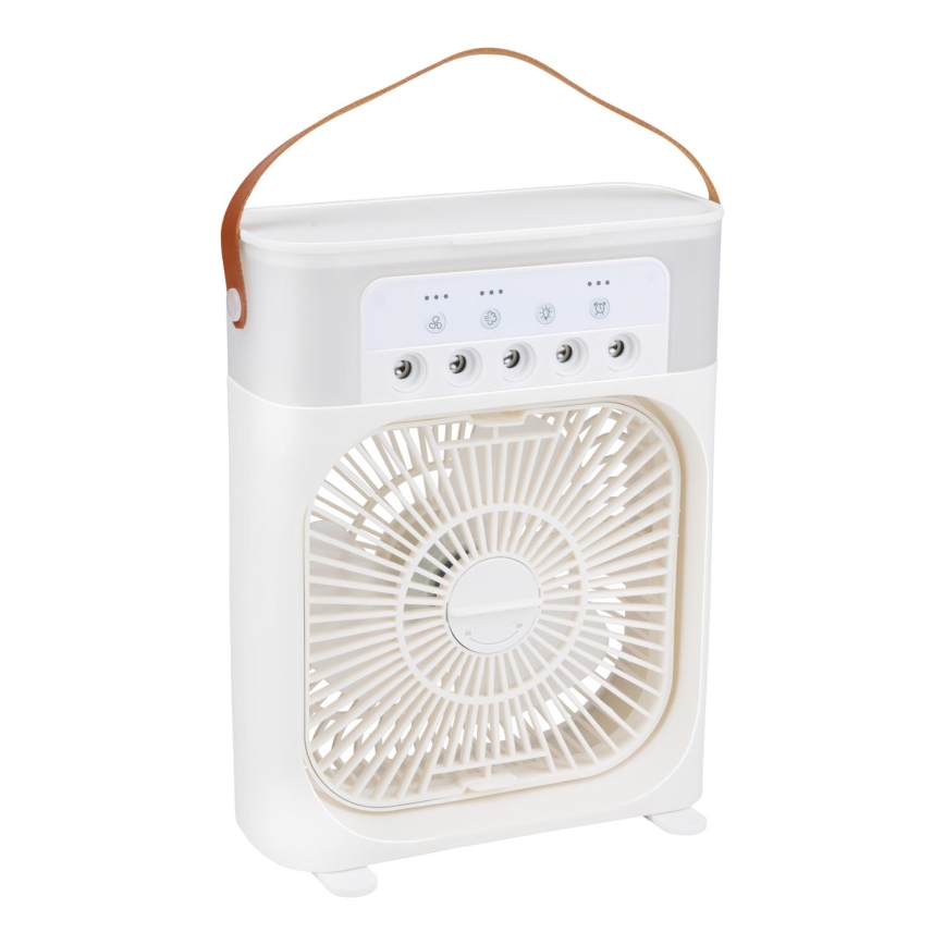 LED RGB stolni ventilator s efektom magle 10W/5V