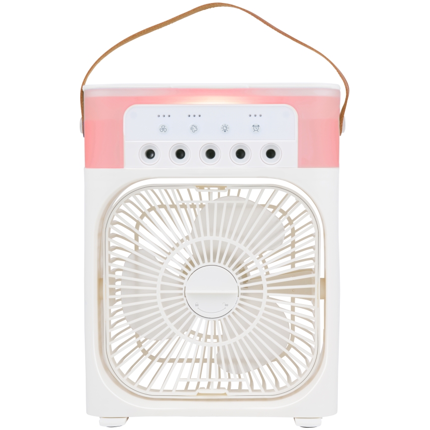 LED RGB stolni ventilator s efektom magle 10W/5V