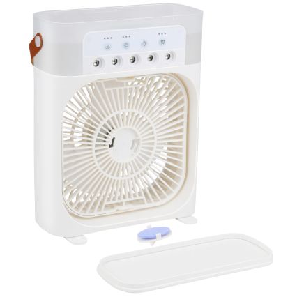 LED RGB stolni ventilator s efektom magle 10W/5V