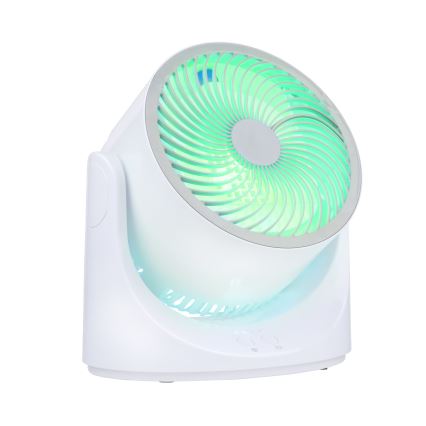 LED RGB stolni ventilator s maglenim efektom 5V