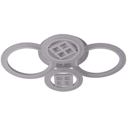 LED RGB prigušivački plafonski luster LED/50W/230V 3000-6500K + daljinski upravljač