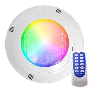 LED RGB Svjetiljka za bazen LED/45W/12V IP68 + daljinski upravljač