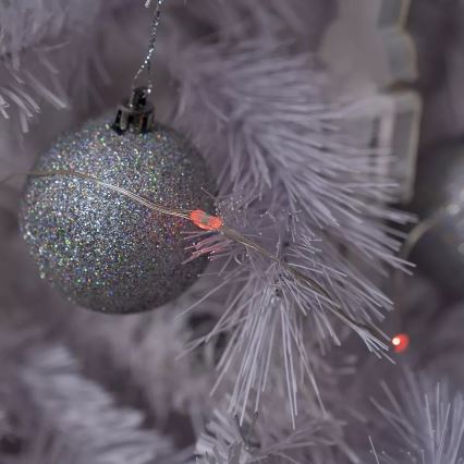 LED RGB svjetlosni lanac s mogućnošću prigušivanja 200xLED/29 funkcija 20,4m