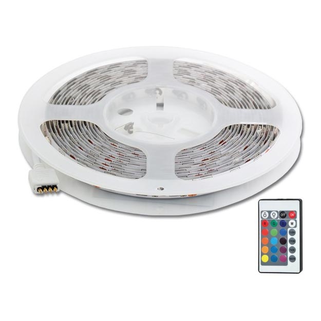 LED RGB traka 1,5 m LED/21,6W/230V + daljinski upravljač