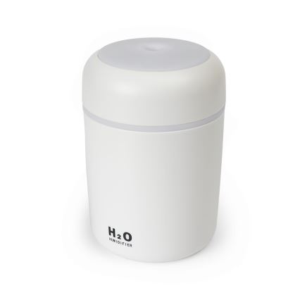 LED RGB ultrazvučni aroma difuzor i ovlaživač zraka LED/2W 300ml bijela