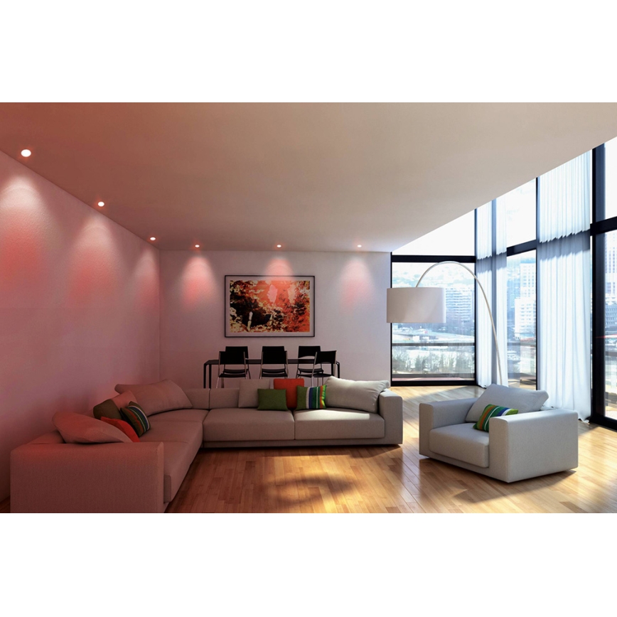 LED RGB Žarulja CONNECT GU10/5W/230V 2700-6500K - Eglo 11671