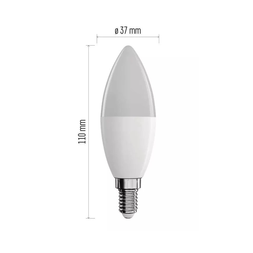 LED RGB prigušivača žarulja GoSmart E14/4,8W/230V 2700-6500K Wi-Fi Tuya