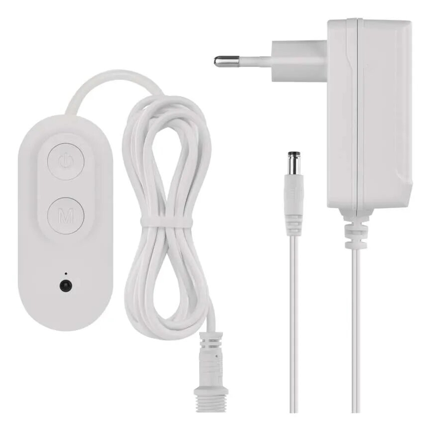 LED RGBIC+CCT Dekorativni lanac sa spot rasvjetom GoSmart 12xLED/7W/230V 255 cm Wi-Fi Tuya