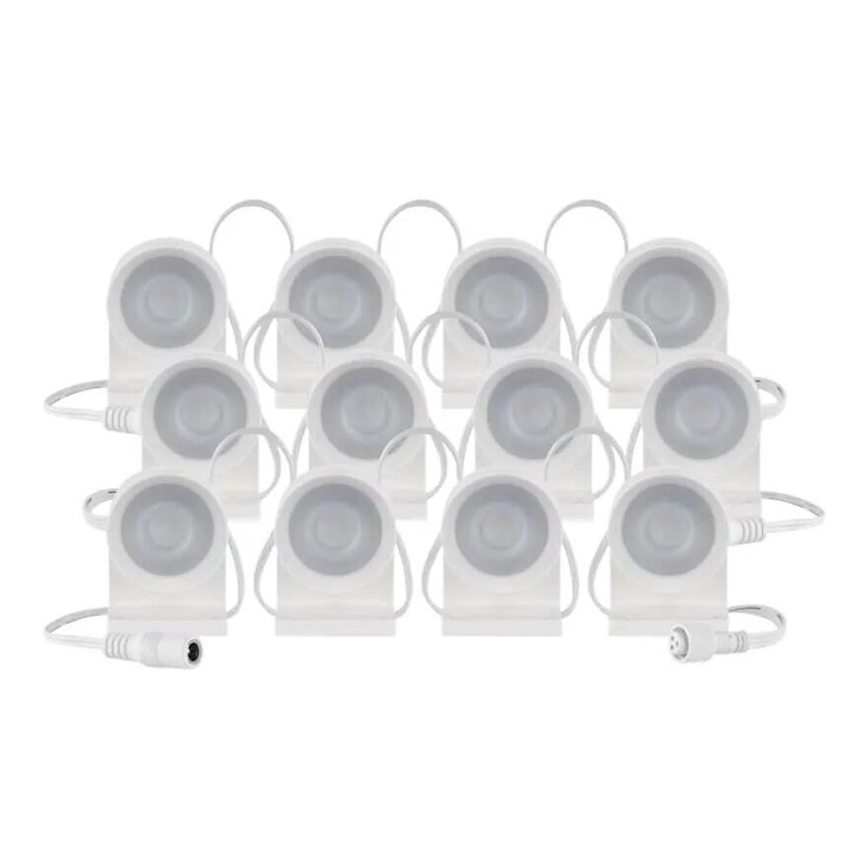 LED RGBIC+CCT Dekorativni lanac sa spot rasvjetom GoSmart 12xLED/7W/230V 255 cm Wi-Fi Tuya