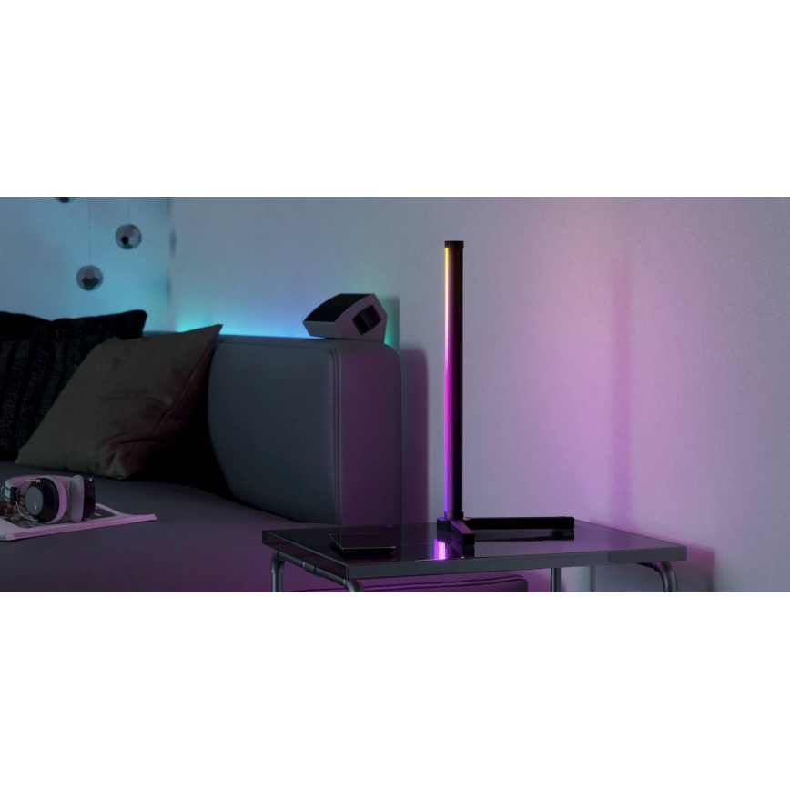 LED RGBIC stolna svjetiljka s prigušivanjem LED/5,9W/230V 3000K + daljinski upravljač