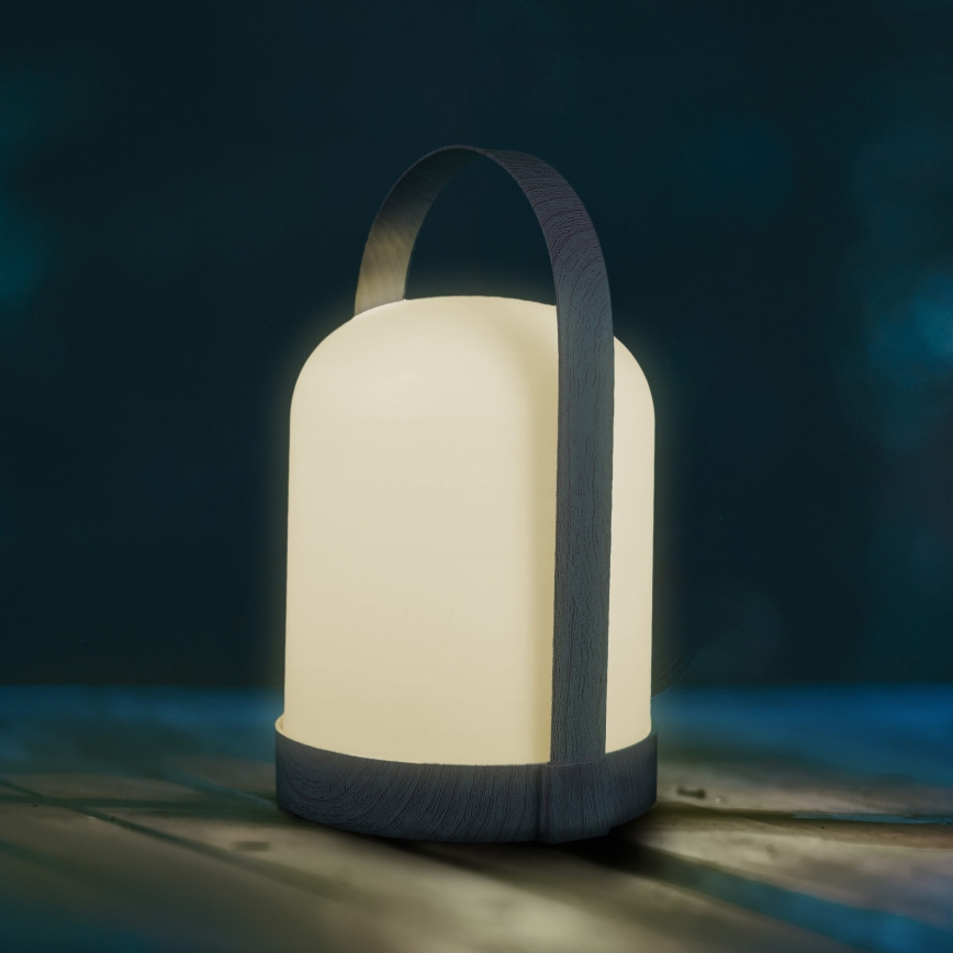 LED RGBW Dekorativna stolna lampa MINORKA LED/0,3W/4,5V 3xAA