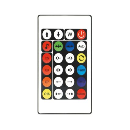 LED RGBW Dimabilna podna lampa LOLLY LED/5W/230V + daljinski upravljač
