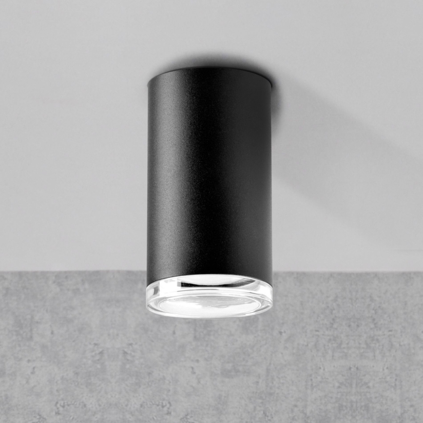 LED RGBW Dimmabilna kupaonska ugradna svjetiljka TURYN 1xGU10/6,5W/230V 2700-6500K Wi-Fi IP44 crna