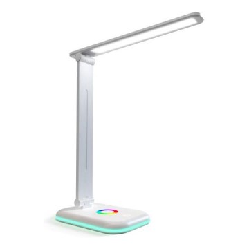 LED RGBW Dimmabilna stolna lampa NOBLITE LED/7W/5V 3000/4000/6500K bijela