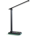 LED RGBW Dimmabilna stolna lampa NOBLITE LED/7W/5V 3000/4000/6500K crna