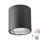 LED RGBW Dimmable Stropna Lampa JUPITER 1xE27/6,5W/230V 2700-6500K Wi-Fi promjera 13 cm crna