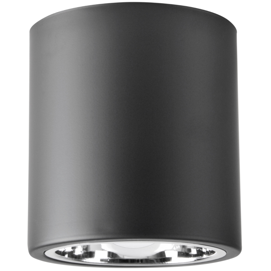 LED RGBW Dimmable Stropna Lampa JUPITER 1xE27/6,5W/230V 2700-6500K Wi-Fi promjera 13 cm crna