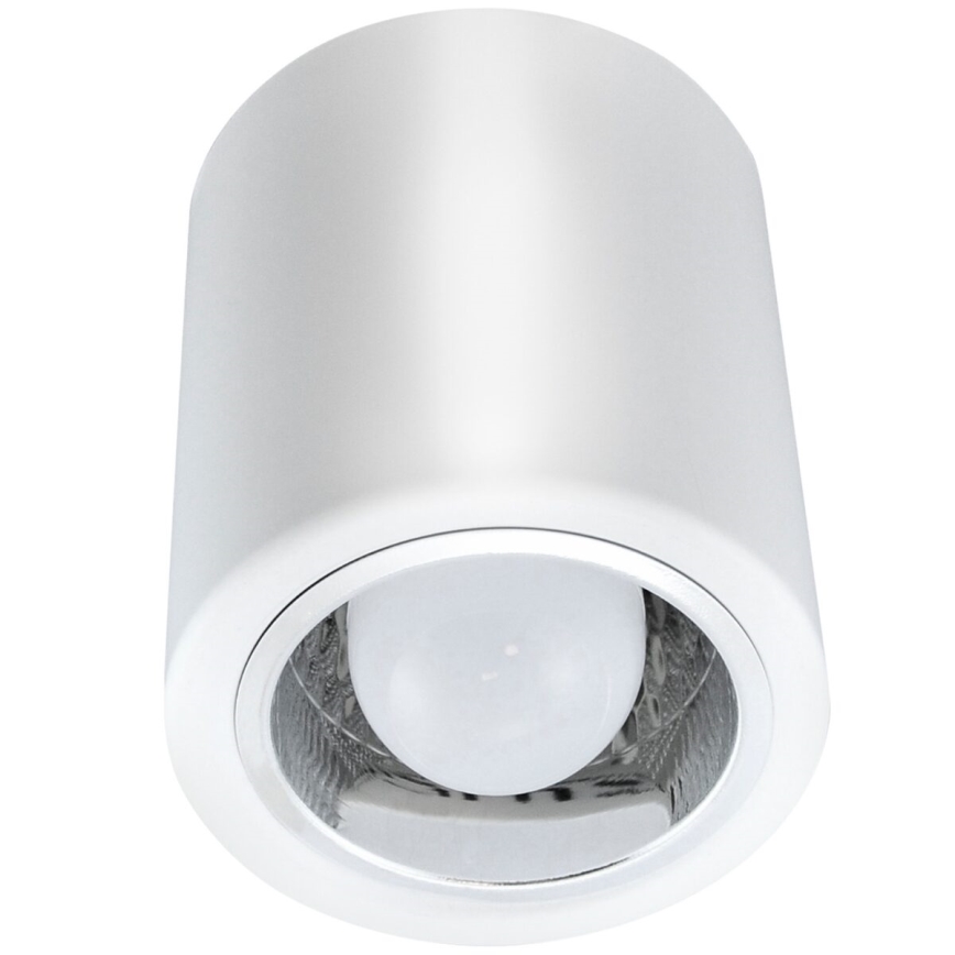 LED RGBW Dimmable Stropna Lampa JUPITER 1xE27/6,5W/230V 2700-6500K Wi-Fi promjera 9,8 cm bijela