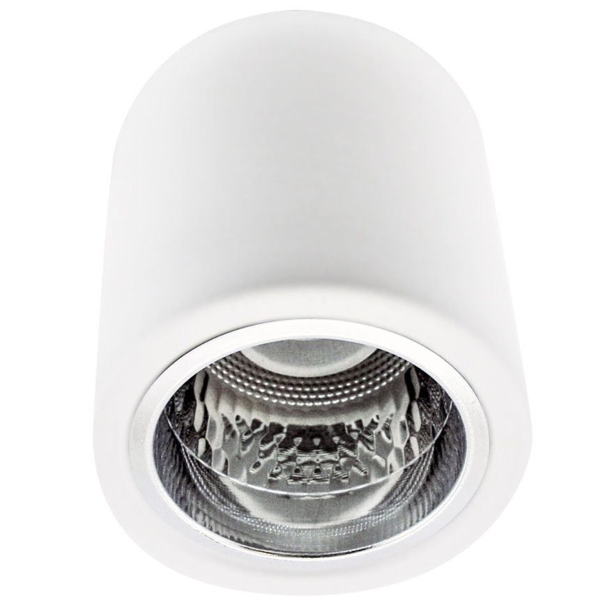 LED RGBW Dimmable Stropna Lampa JUPITER 1xE27/6,5W/230V 2700-6500K Wi-Fi promjera 9,8 cm bijela