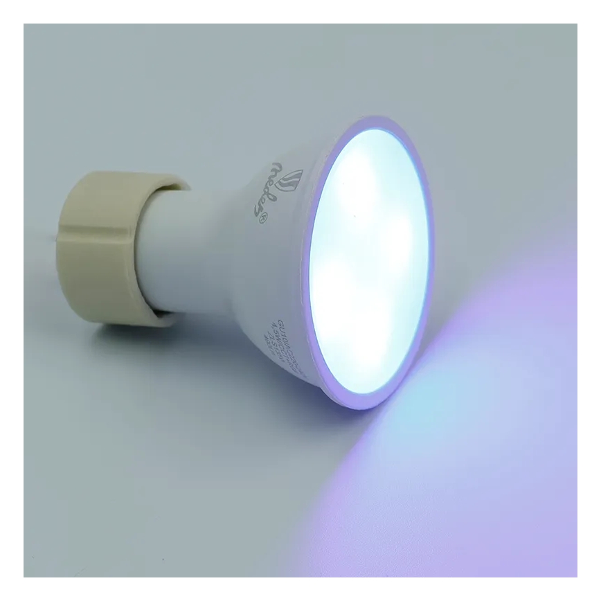 LED RGBW Dimmabilna žarulja GU10/4,5W/230V 2700-6500K Wi-Fi Tuya
