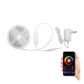 LED RGBW LED traka za kupaonicu s mogućnošću prigušivanja/12,5W/12V IP65 5m Wi-Fi Tuya