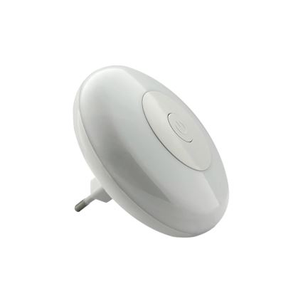 LED RGBW Noćno svjetlo LED/1W/230V bijela