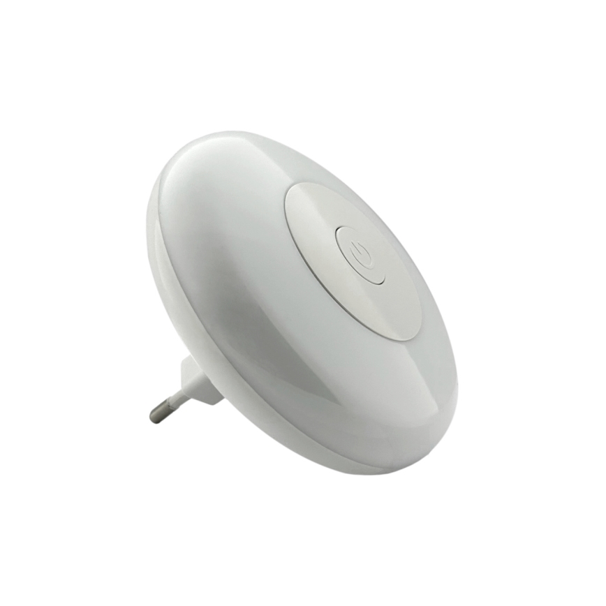 LED RGBW Noćno svjetlo LED/1W/230V bijela
