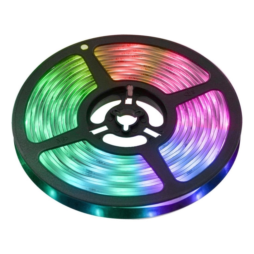 LED RGBW Pametna prigušiva traka 5m LED/230V 2700-6500K Wi-Fi Tuya + daljinski upravljač