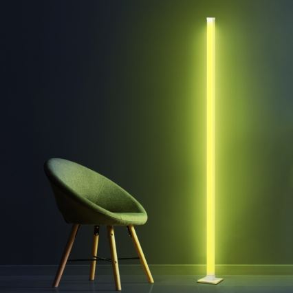 LED RGBW Prigušiva podna lampa MAGICAL LED/7W/230V + daljinski upravljač