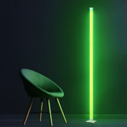 LED RGBW Prigušiva podna lampa MAGICAL LED/7W/230V + daljinski upravljač