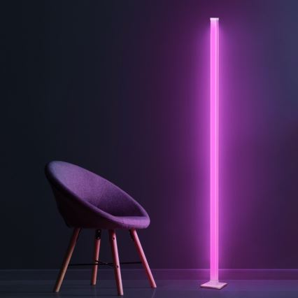 LED RGBW Prigušiva podna lampa MAGICAL LED/7W/230V + daljinski upravljač
