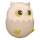 LED RGBW Prigušiva dječja dodirna lampa OWL LED/1W/5V USB 1200 mAh sova ružičasta