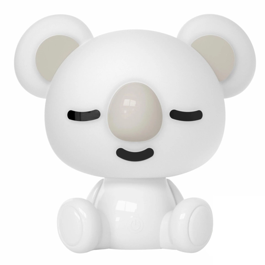 LED RGBW Prigušiva dječja noćna lampica LED/2,5W/230V koala bijela