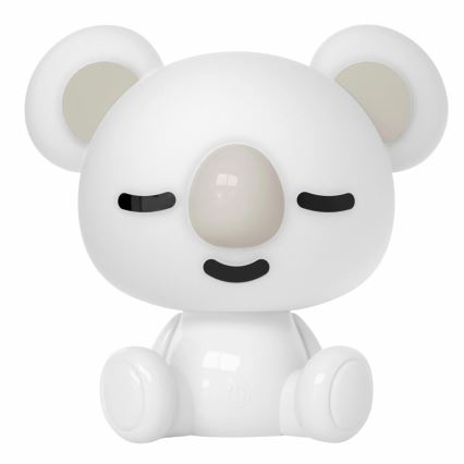 LED RGBW Prigušiva dječja noćna lampica LED/2,5W/230V koala bijela