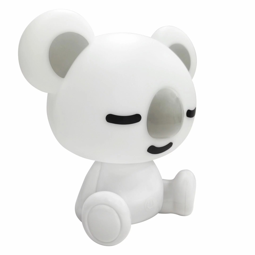 LED RGBW Prigušiva dječja noćna lampica LED/2,5W/230V koala bijela